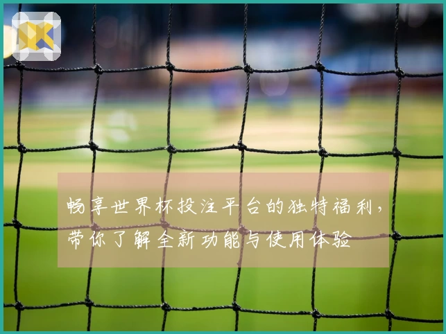 畅享世界杯投注平台的独特福利，带你了解全新功能与使用体验